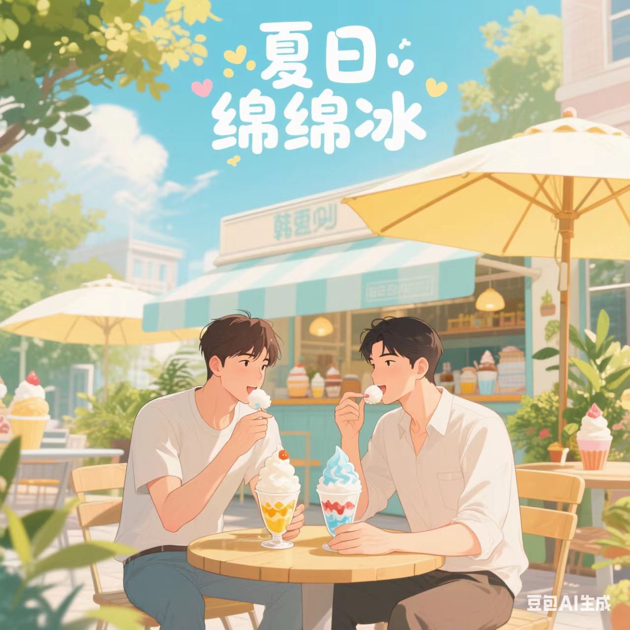 夏日绵绵冰