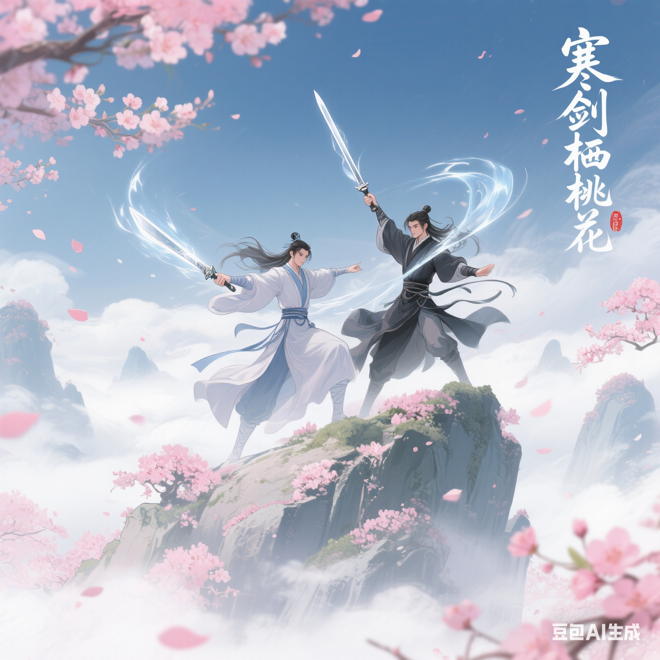 寒剑栖桃花