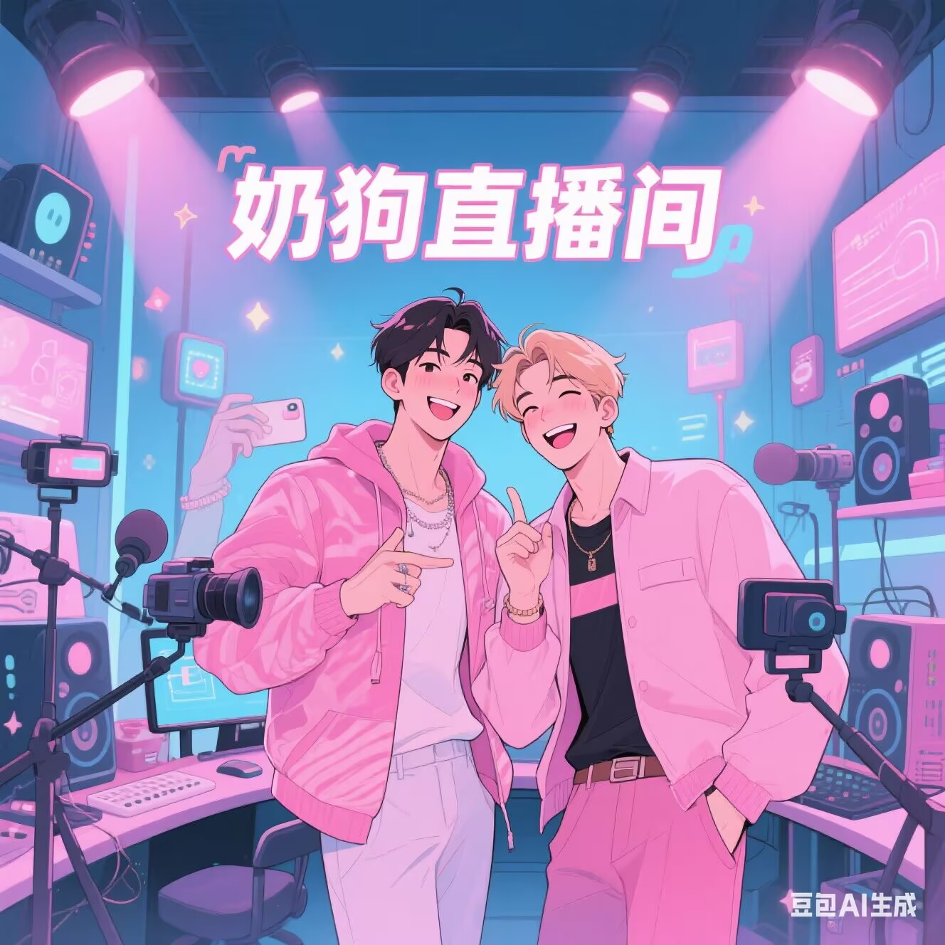 奶狗直播间