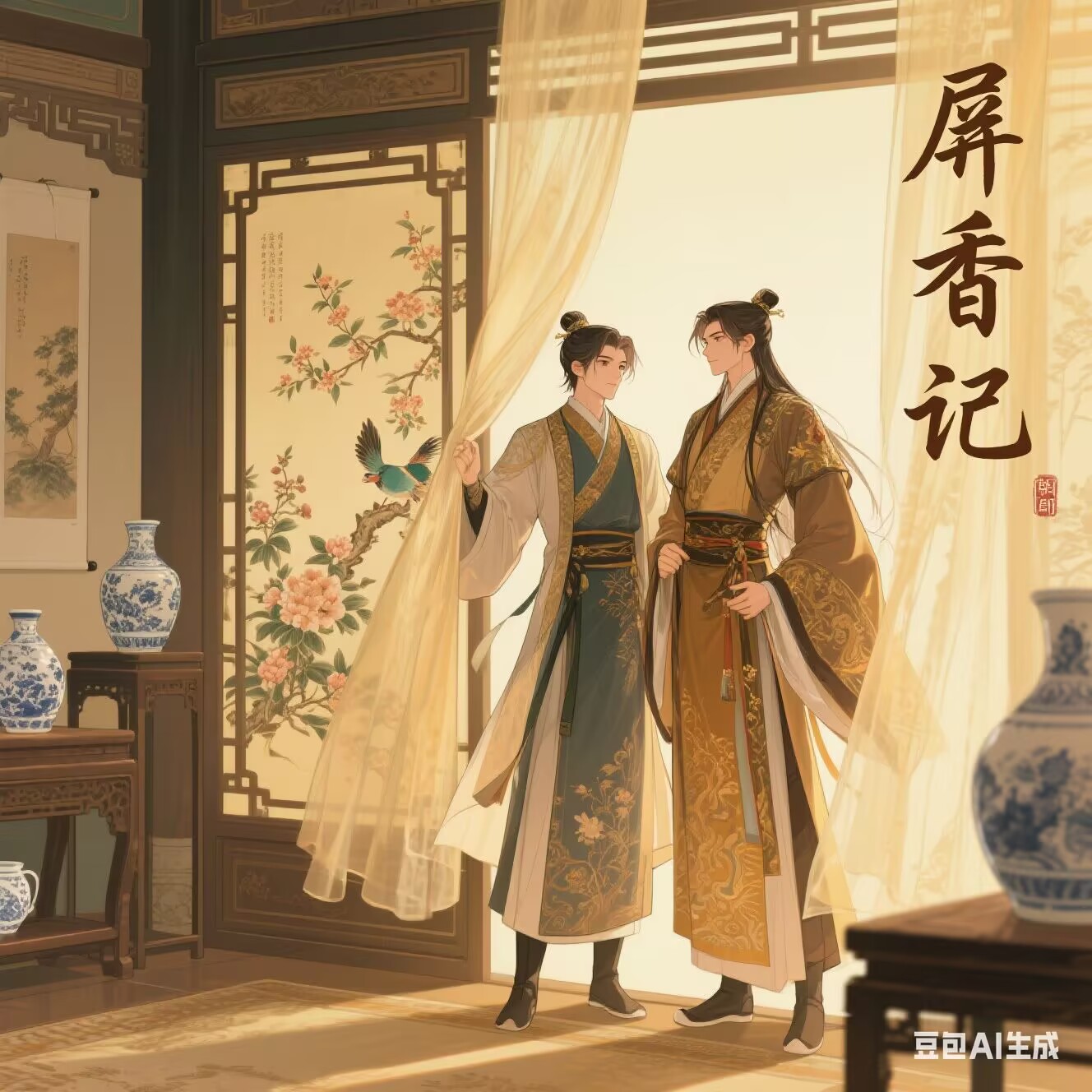 屏香记
